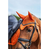 Equestrian Stockholm Bonnet Anti-Mouches Velvet Chestnut