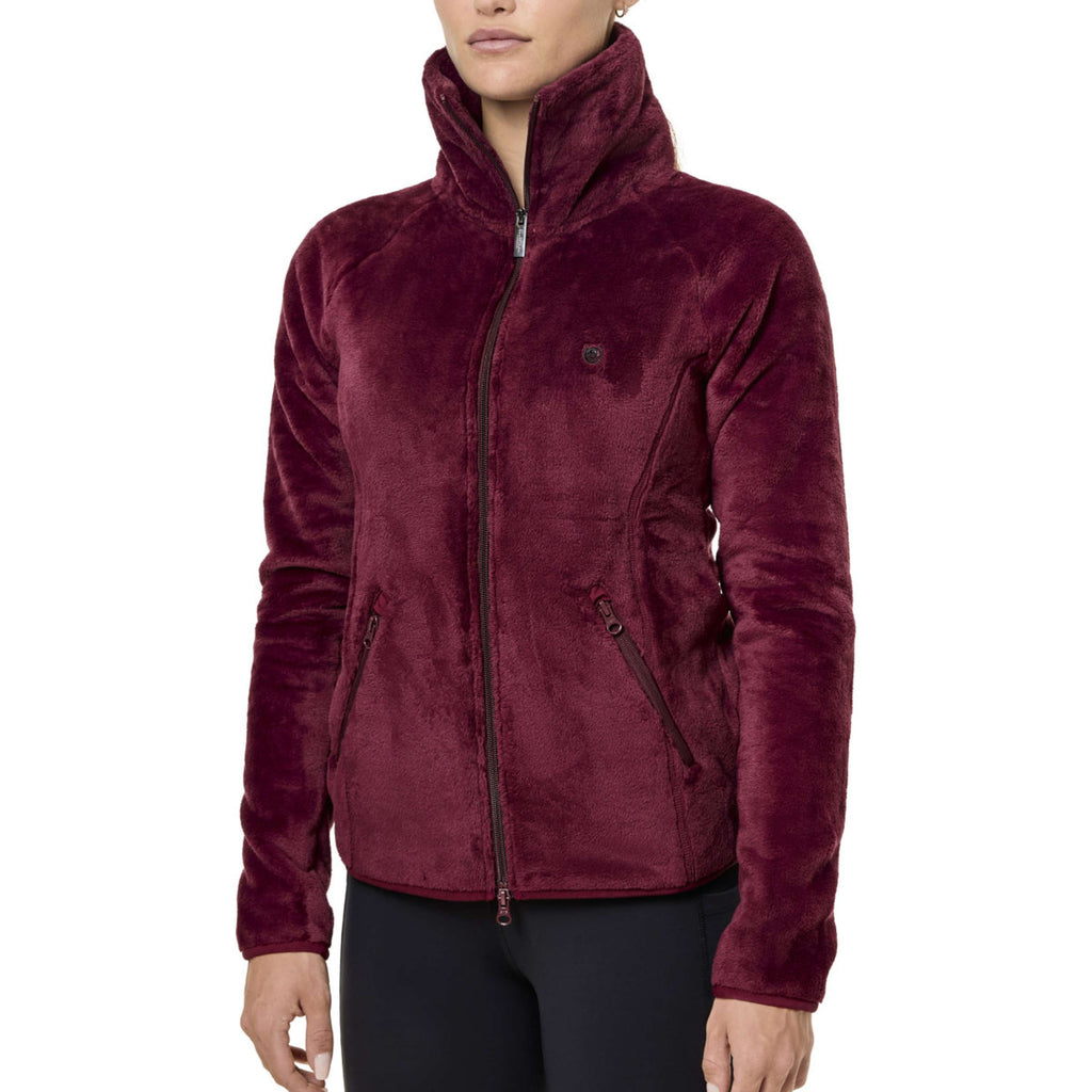 Equestrian Stockholm Blouson Polaire Velvet Merlot
