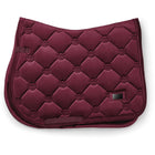 Equestrian Stockholm Tapis de Selle Velvet de Saut Merlot