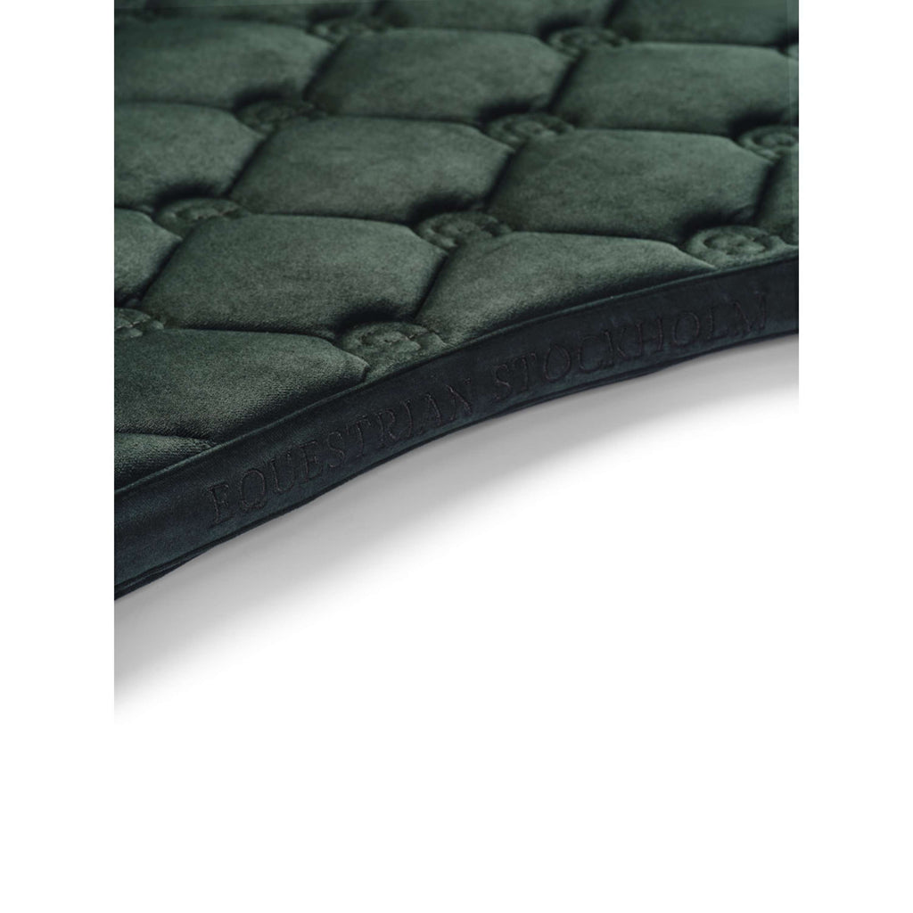 Equestrian Stockholm Tapis de Selle Velvet de Saut Sycamore Green