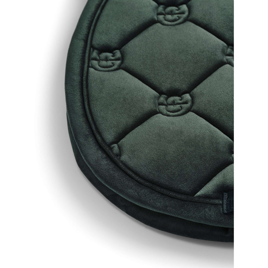 Equestrian Stockholm Tapis de Selle Velvet de Saut Sycamore Green