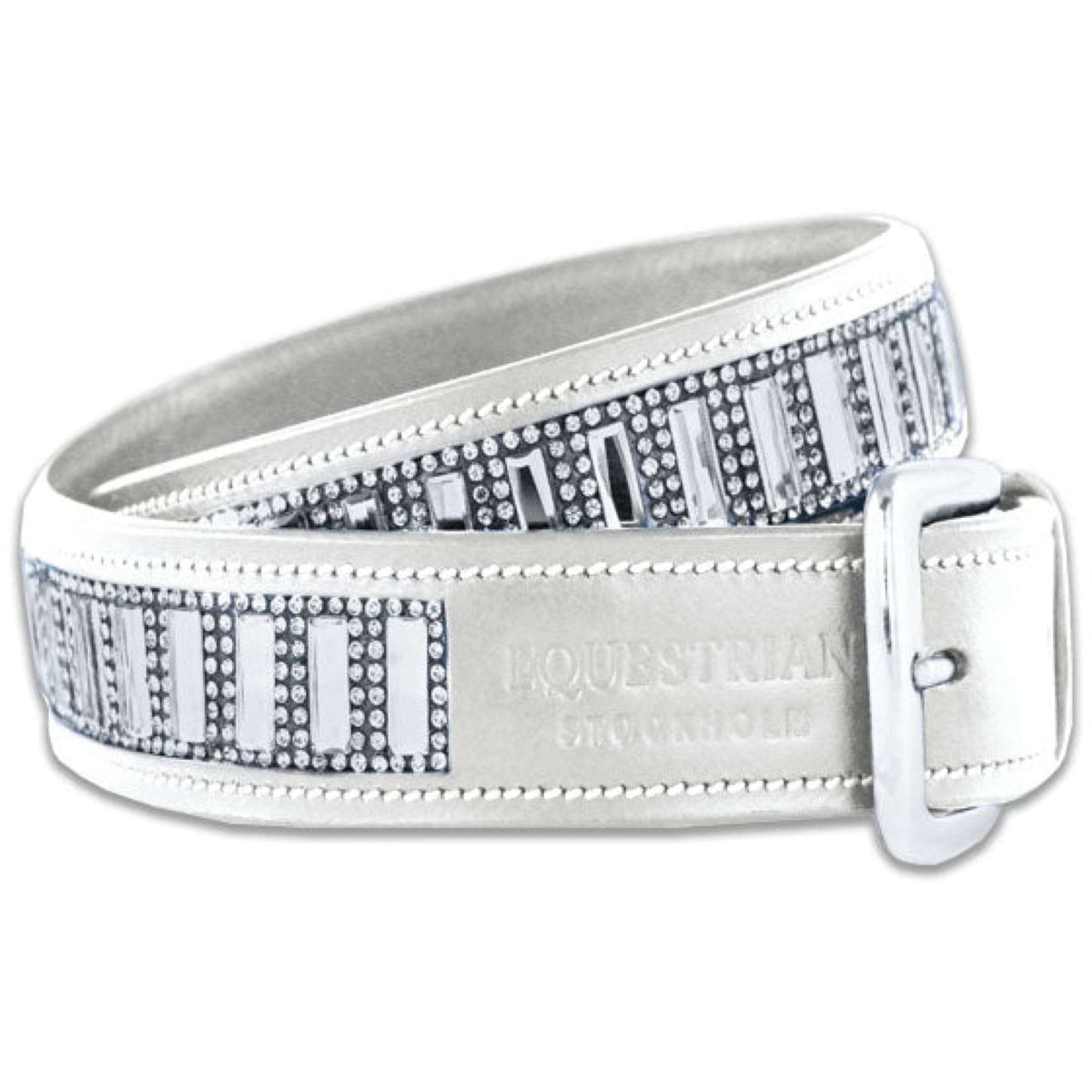 Equestrian Stockholm Ceinture Contest Blanc