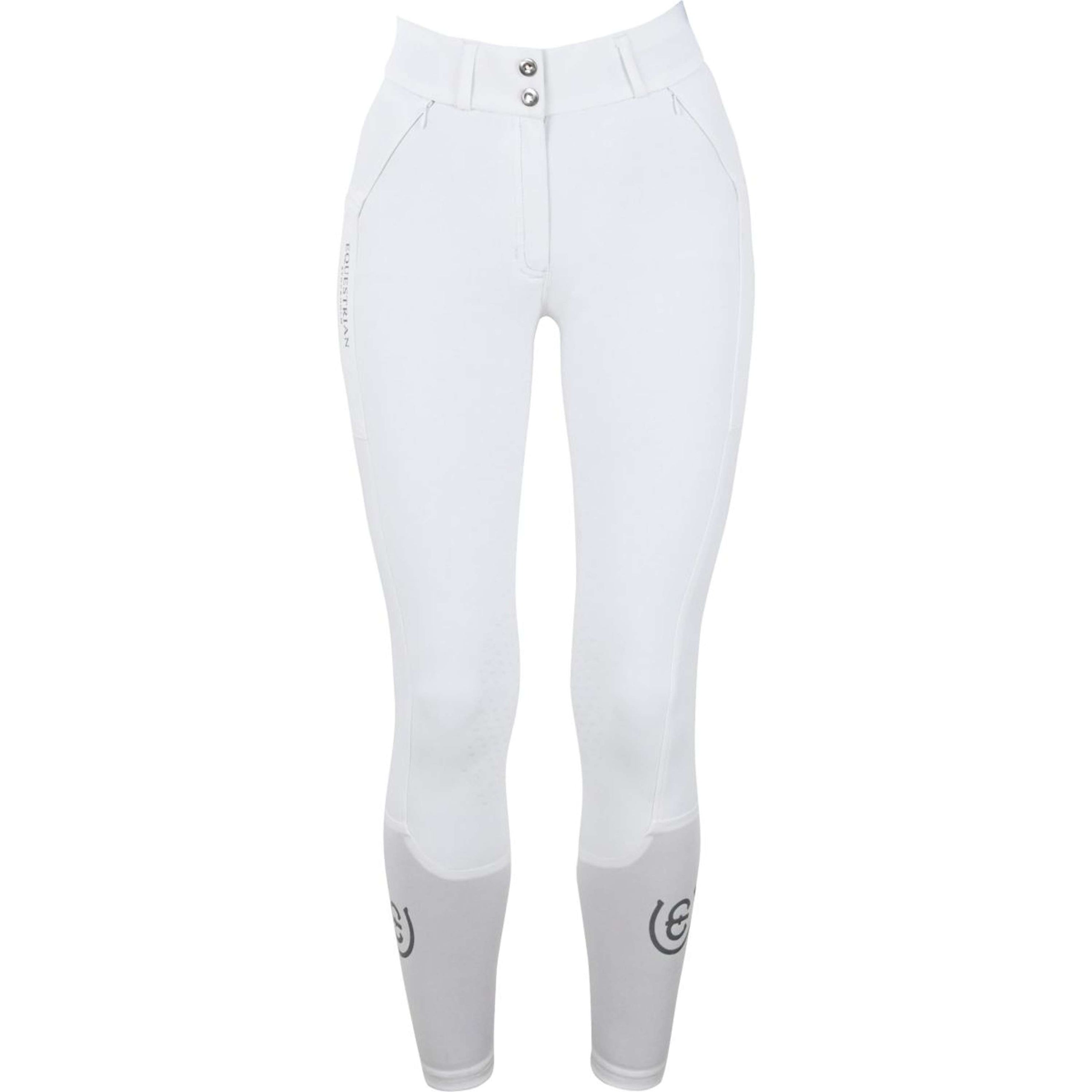 Equestrian Stockholm Pantalon d'Équitation Elite Jump Blanc