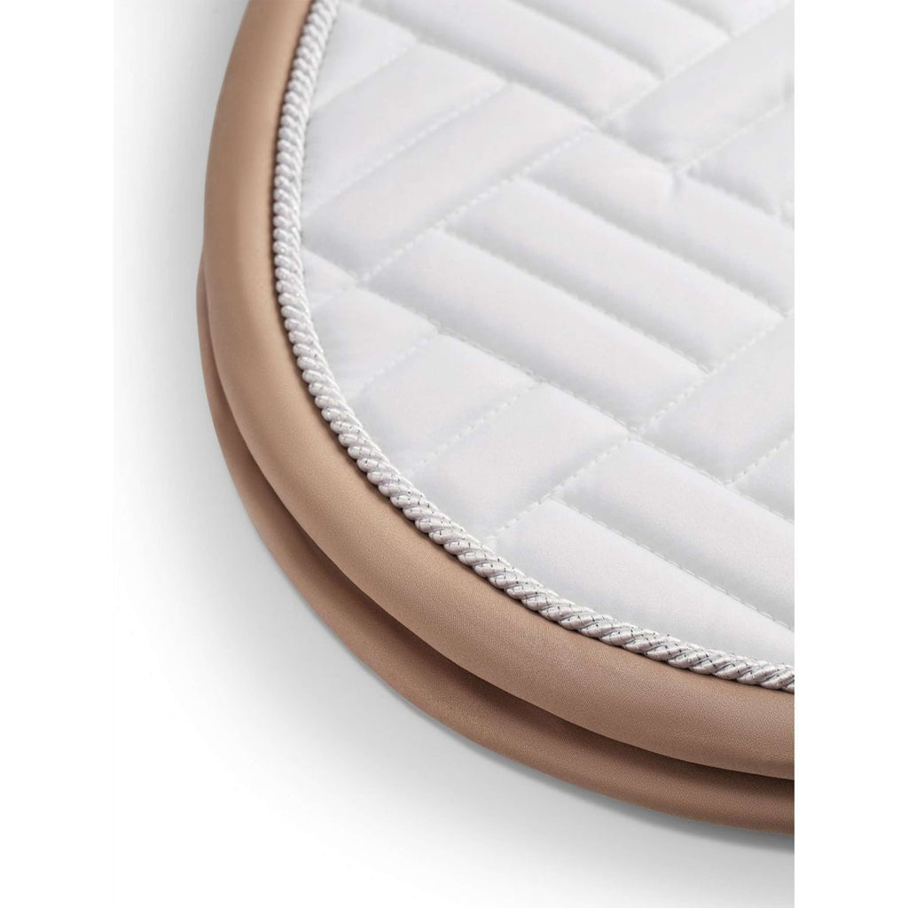 Equestrian Stockholm Tapis de Selle Modern de Saut White Sand