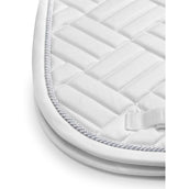 Equestrian Stockholm Tapis de Selle Modern Dressage White Silver