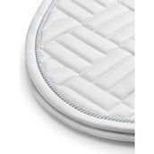 Equestrian Stockholm Tapis de Selle Modern de Saut White Silver
