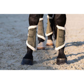 Eskadron Dressage Boots Classic Sports Mesh Fauxfur Dusty Olive