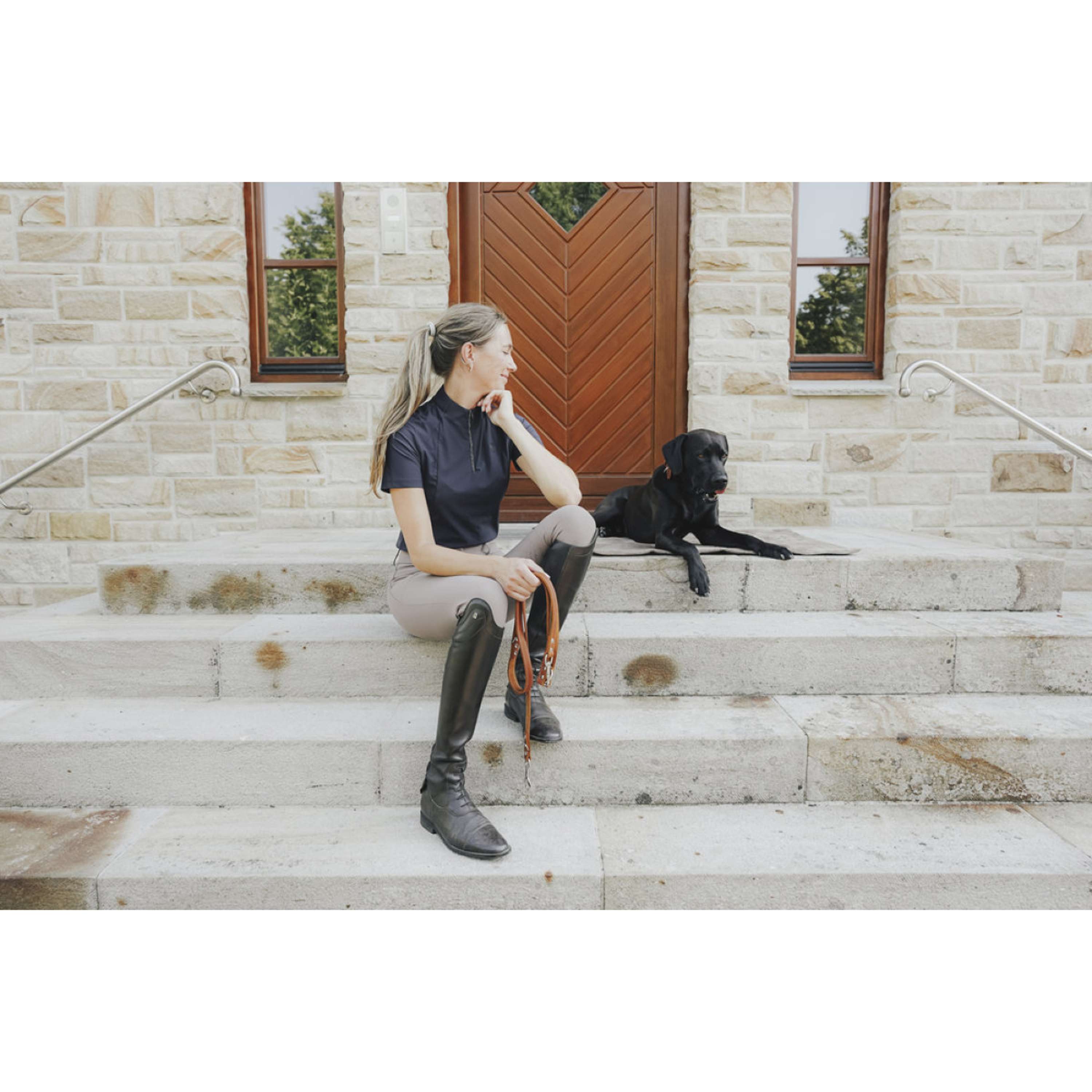 Hunter x Eskadron Laisse pour Chien Craft Adjust Cognac