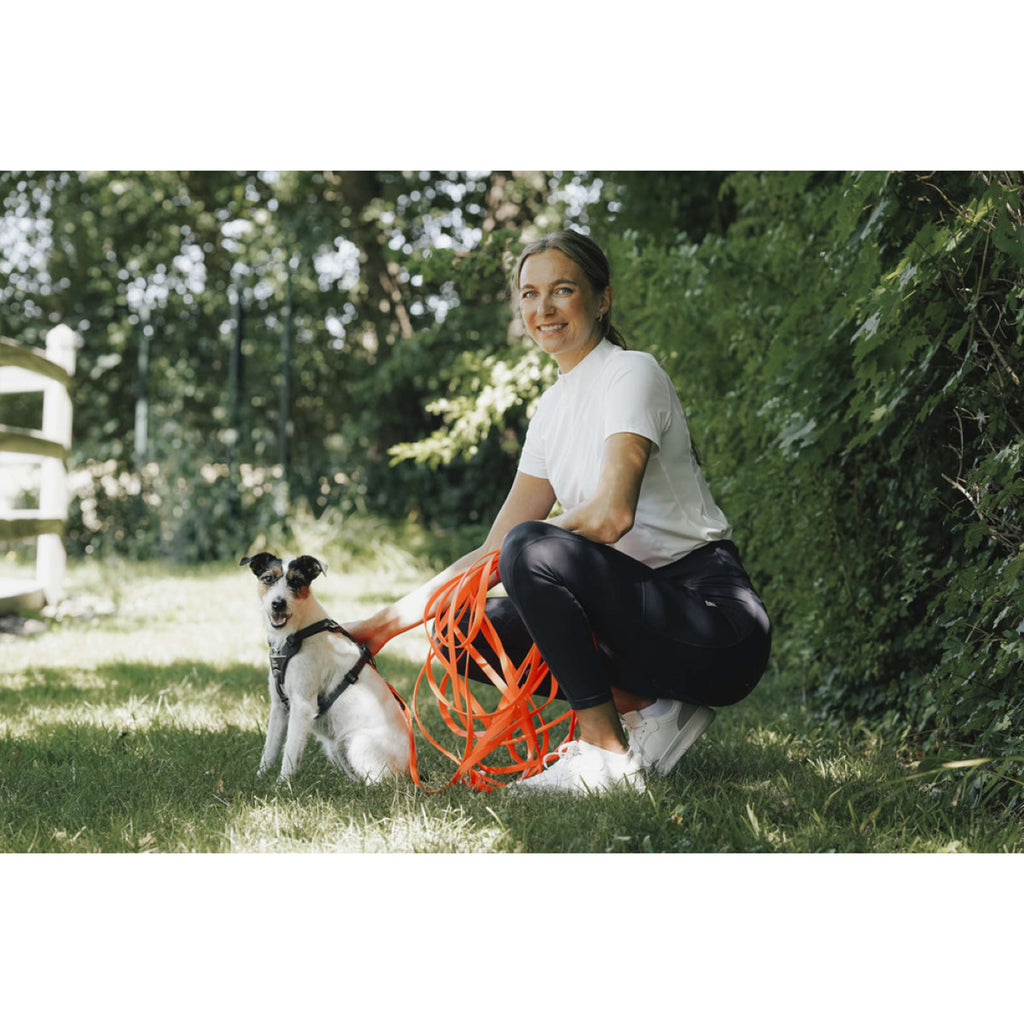 Hunter x Eskadron Laisse pour Chien Spark Tracking Neon Orange