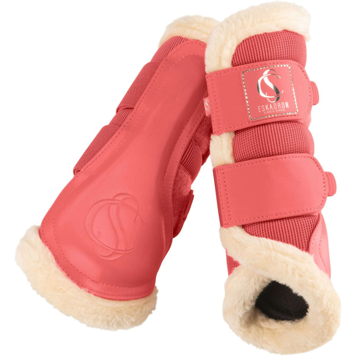 Eskadron Dressage Boots Classic Sports Mesh Fauxfur Coral Blossom