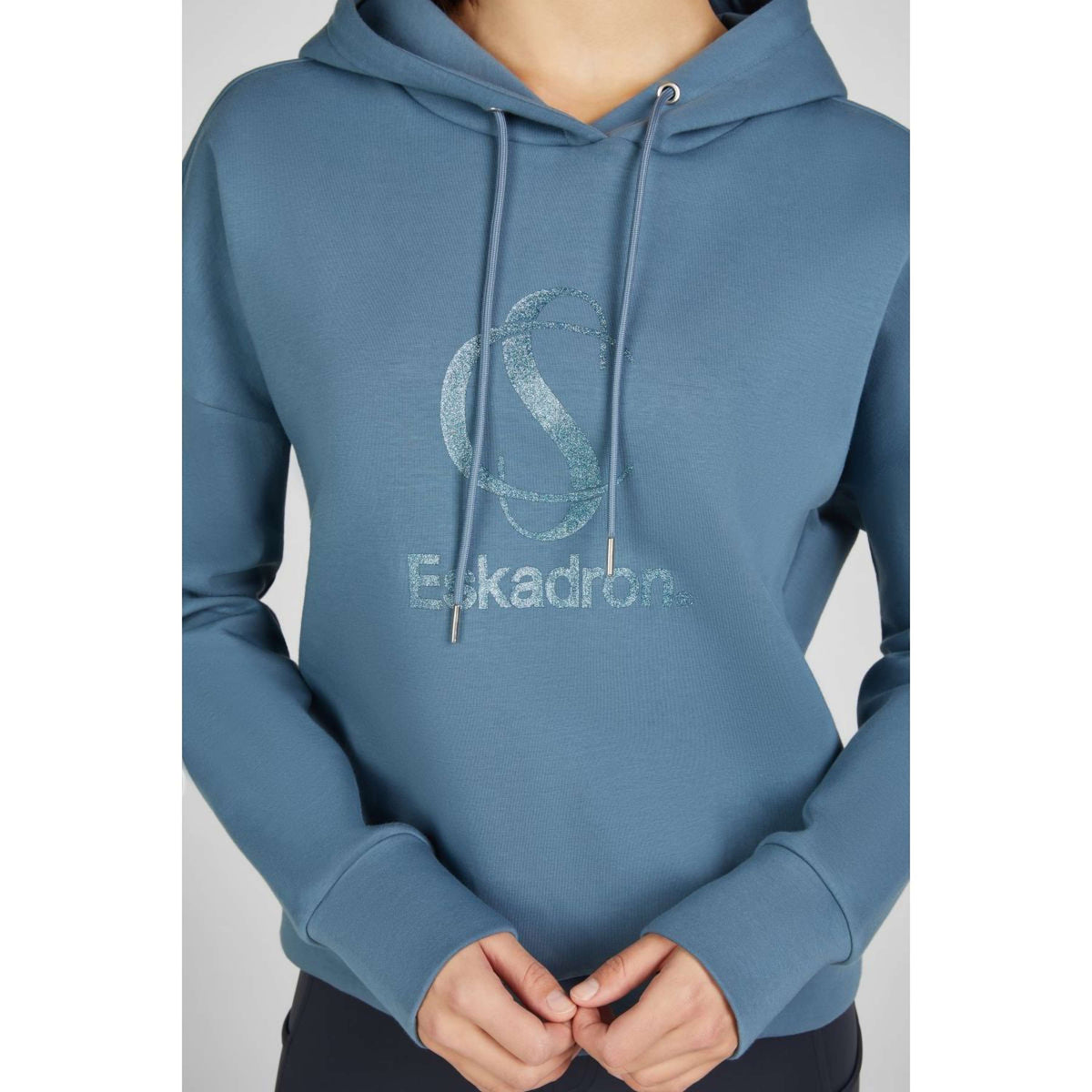 Eskadron Pull col Hoodie Classic Sports '25 Steel Blue