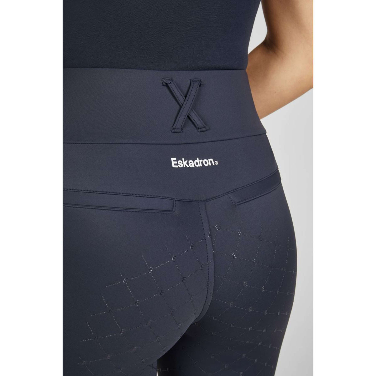 Eskadron Legging d'Équitation Classic Sports '25 Flex Full Grip Marin