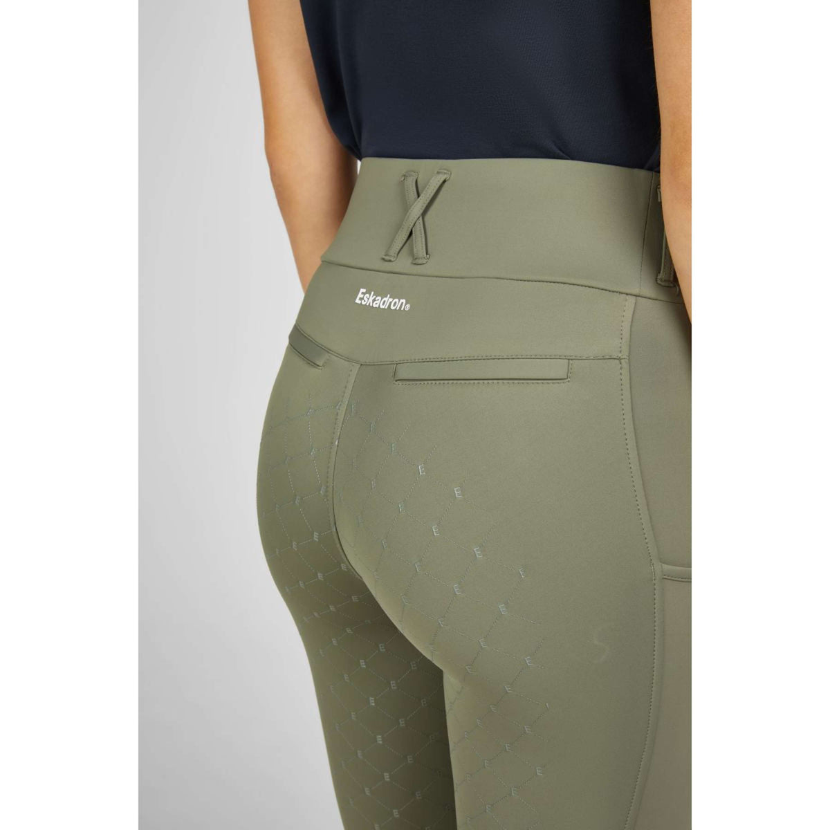 Eskadron Legging d'Équitation Classic Sports '25 Flex Full Grip Dusty Olive