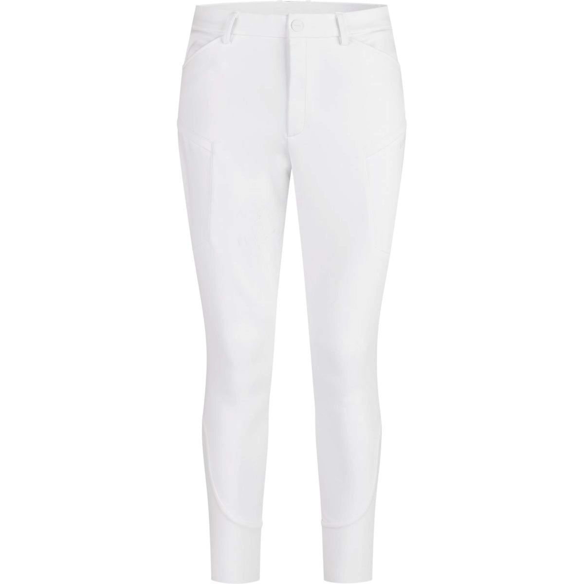 Eskadron Pantalon d'Équitation Classic Sports '25 Full Grip Hommes Blanc