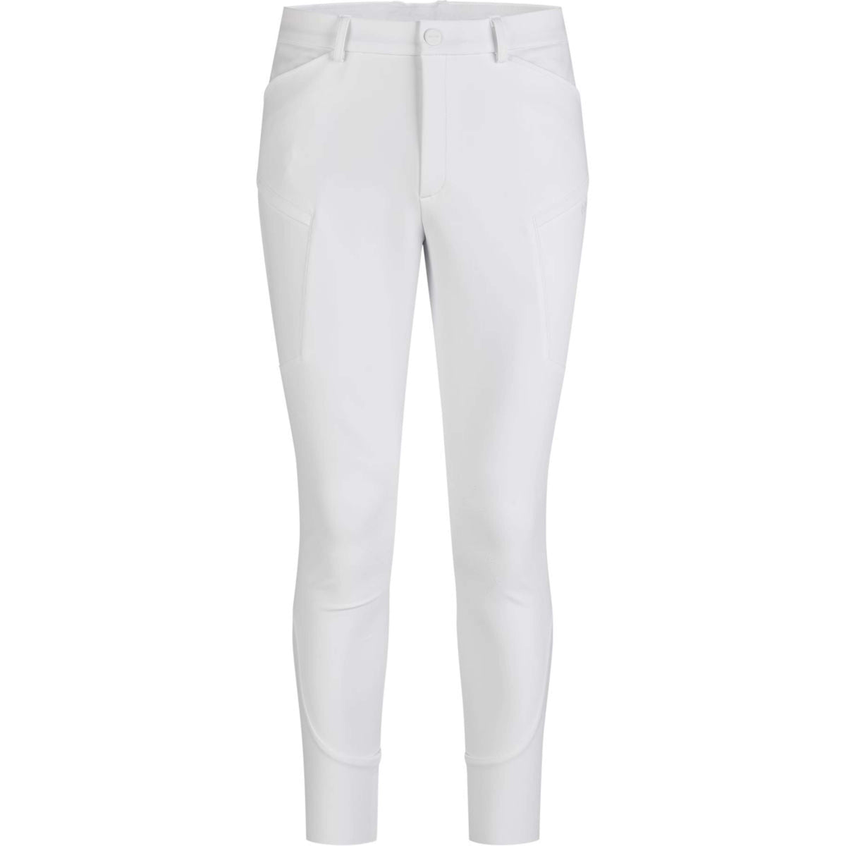 Eskadron Pantalon d'Équitation Classic Sports '25 Knee Grip Hommes Blanc