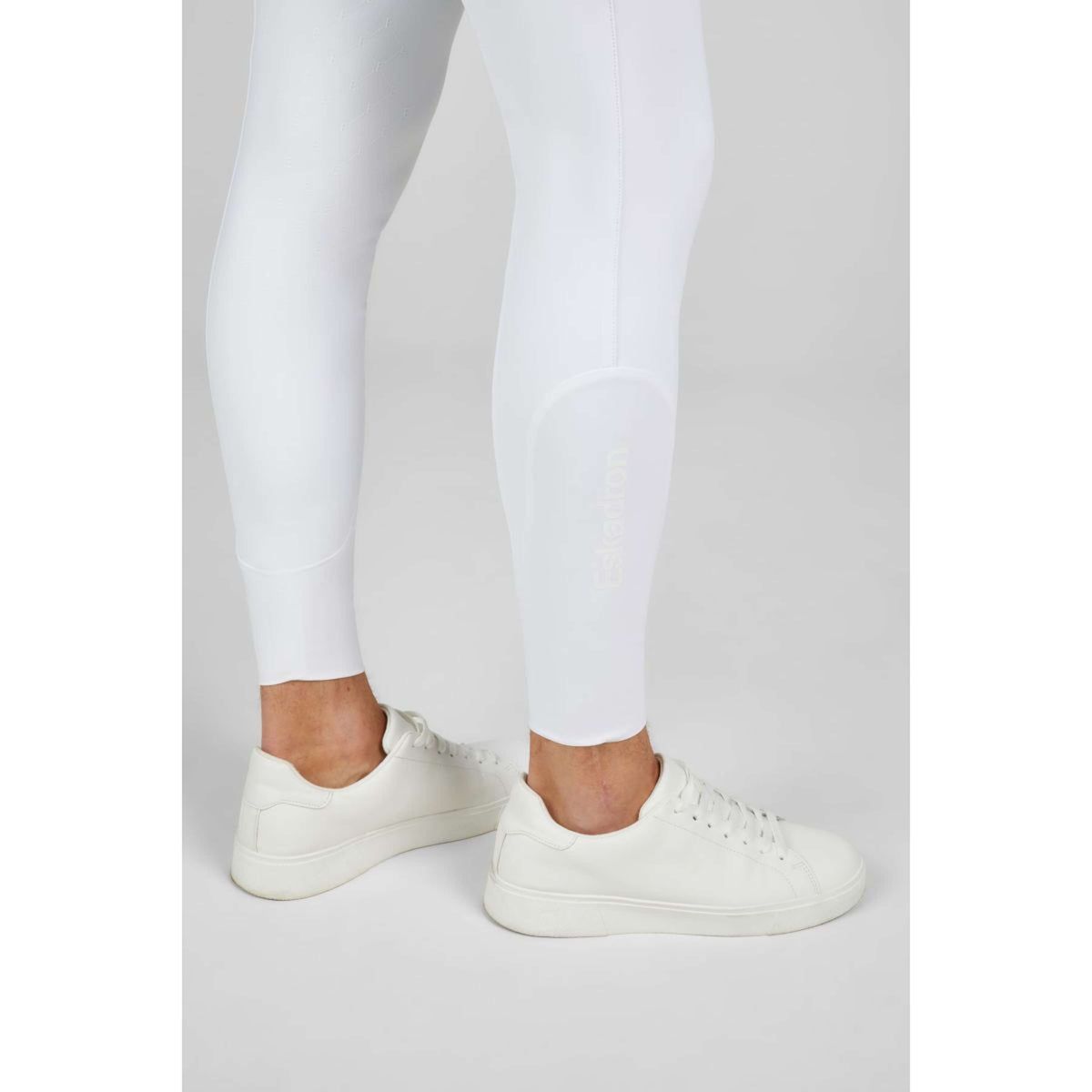 Eskadron Pantalon d'Équitation Classic Sports '25 Knee Grip Hommes Blanc