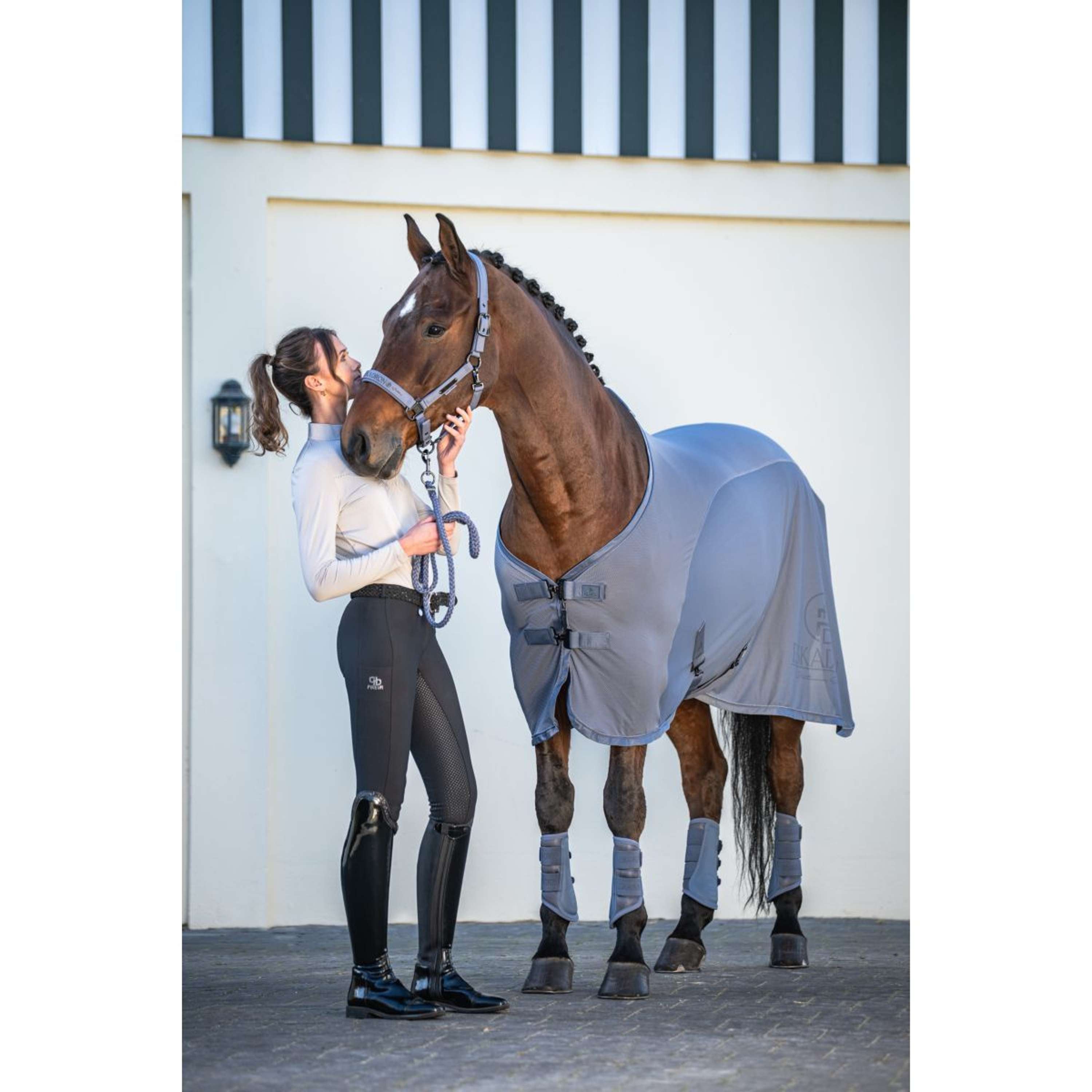 Eskadron Dressage Boots Platinum '26 Mesh Pale Grey
