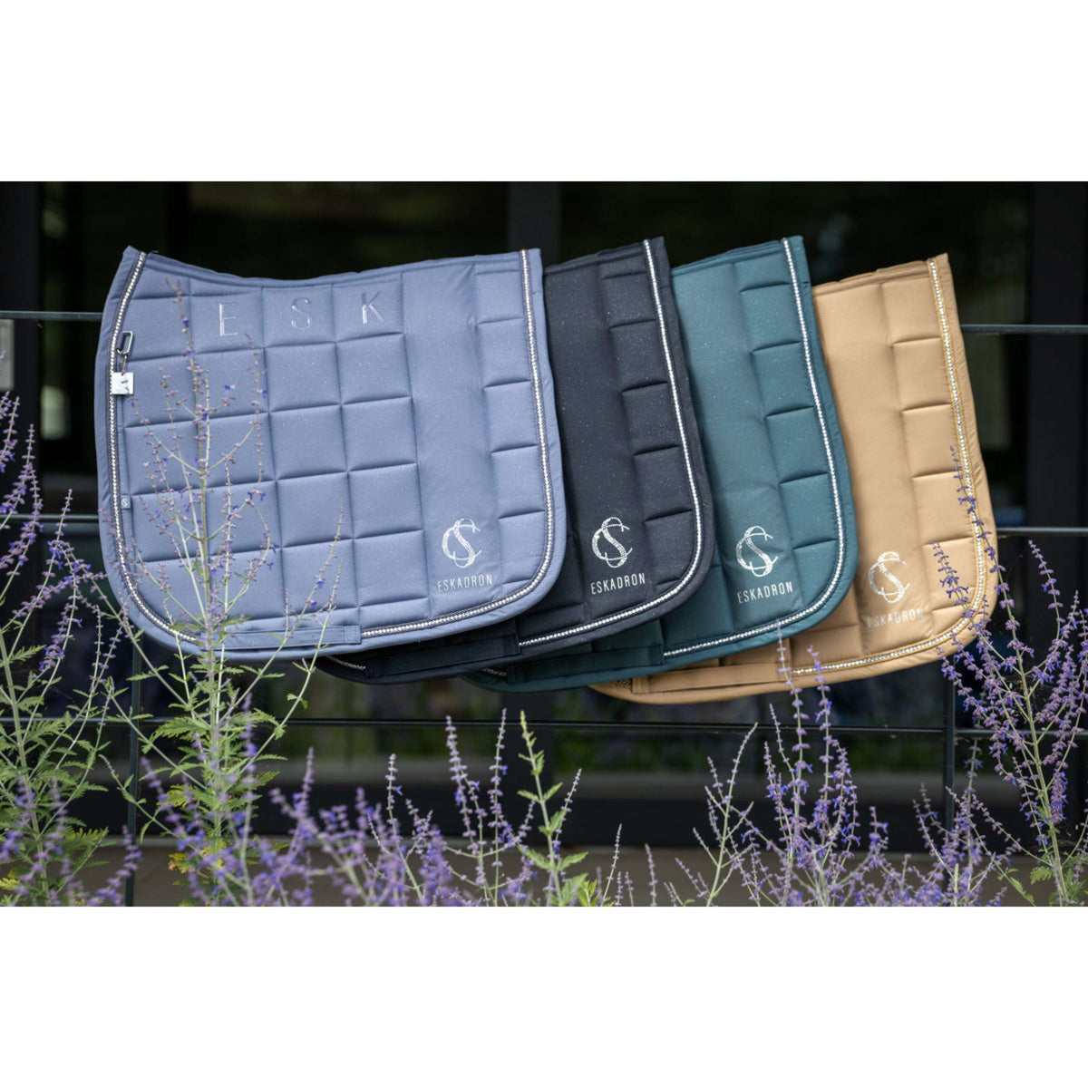 Eskadron Tapis de Selle Classic Sports Big Square Sparkle Dressage Sierra