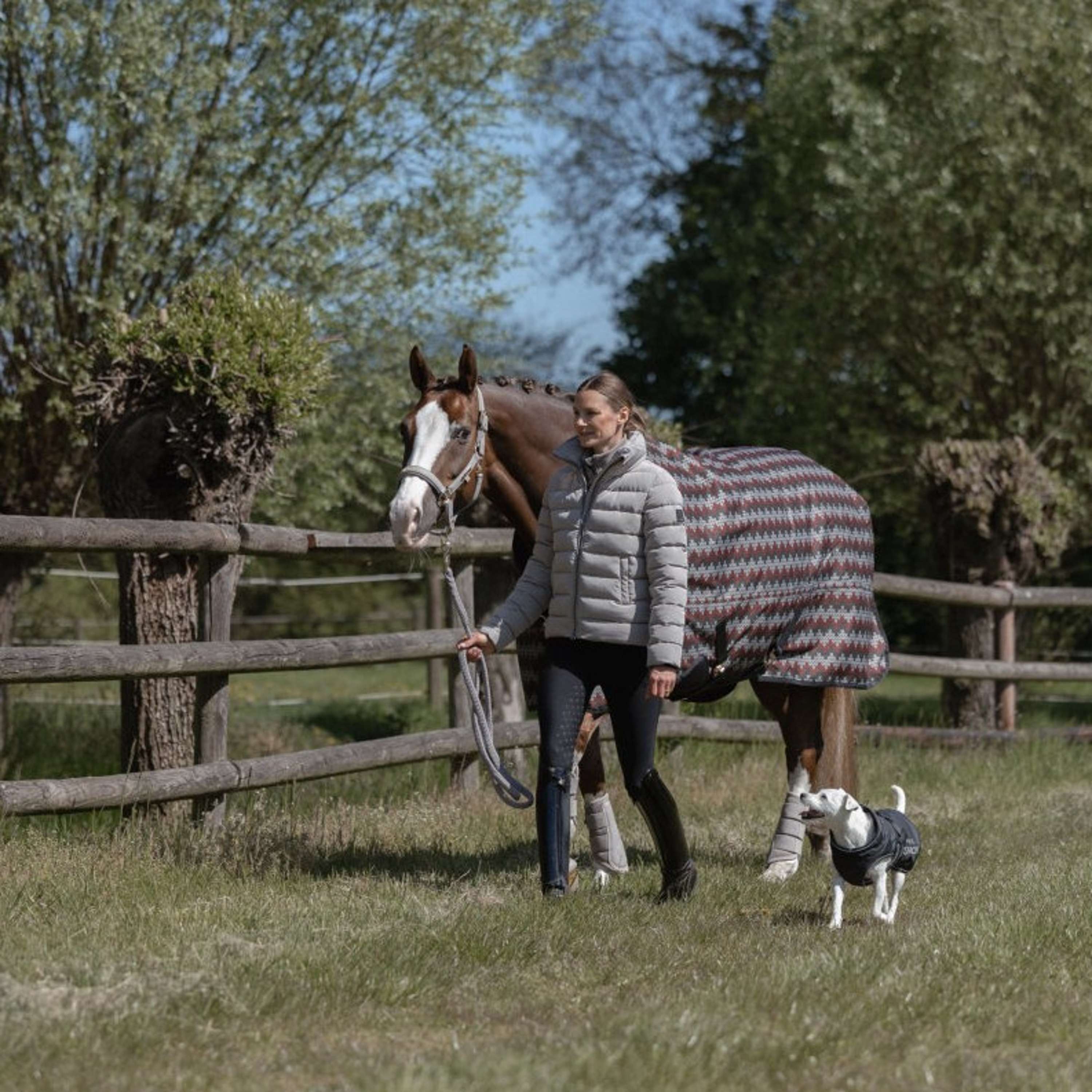 Eskadron Veste Heritage Quilt Jacket Ash