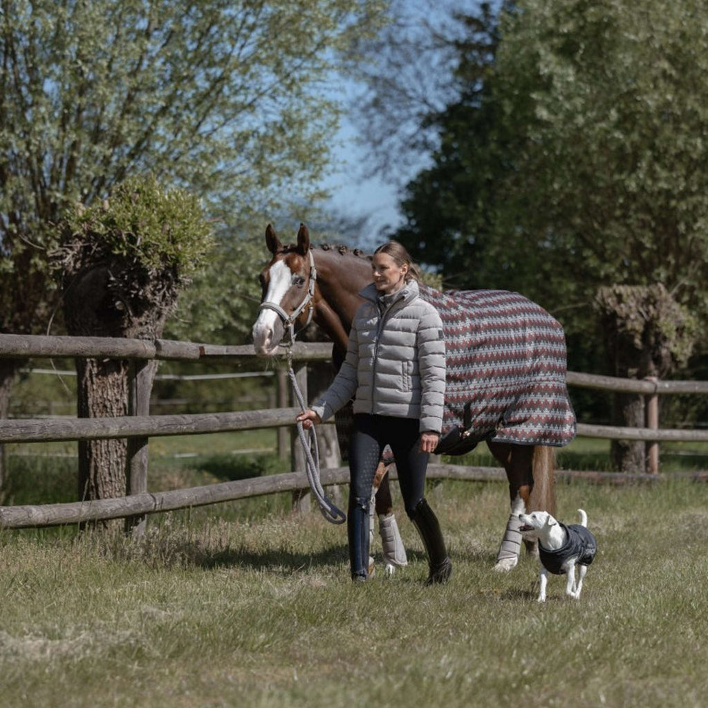 Eskadron Turnout Rug Heritage Alpha Northern Knit 80g Noir/Merlot/Ash