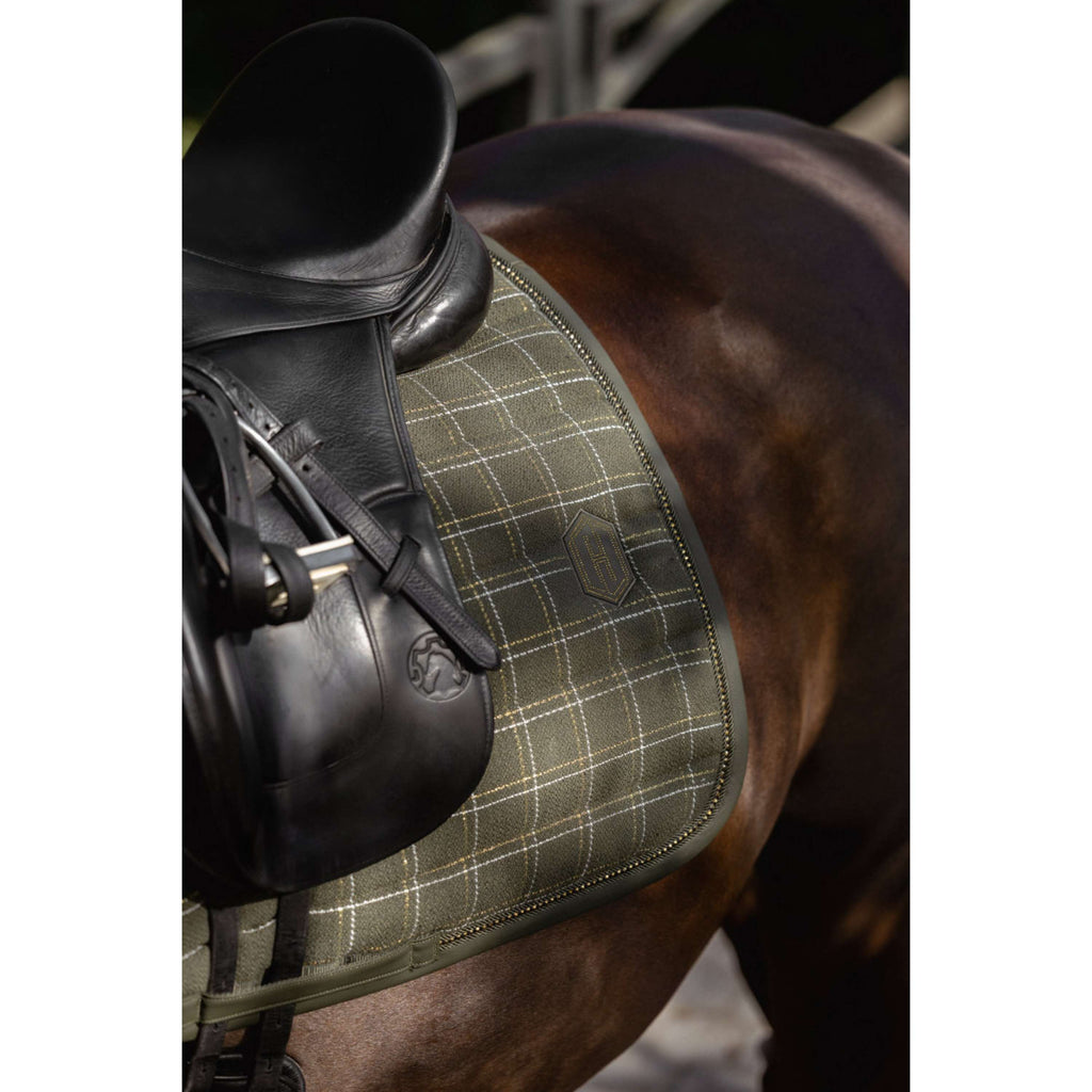 Eskadron Tapis de Selle Heritage Bouclé Crystal Dressage Deep Moss