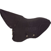 Eskadron Couvertures Anti-Transpiration Heritage Double Fleece High Neck Black Truffle