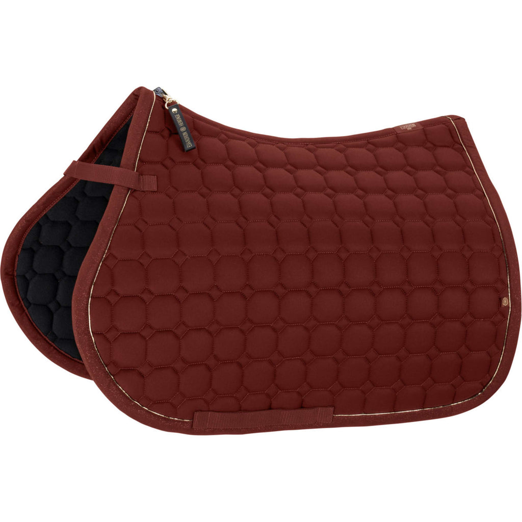 Eskadron Tapis de Selle Heritage Cotton Polyvalence Merlot