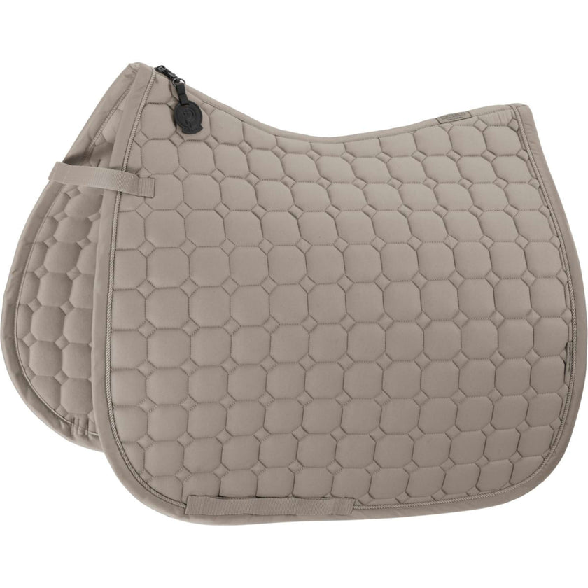 Eskadron Tapis de Selle Platinum '26 Cotton Dressage Pale Grey Eskadron Tapis de Selle Platinum '26 Cotton Dressage Pale Grey