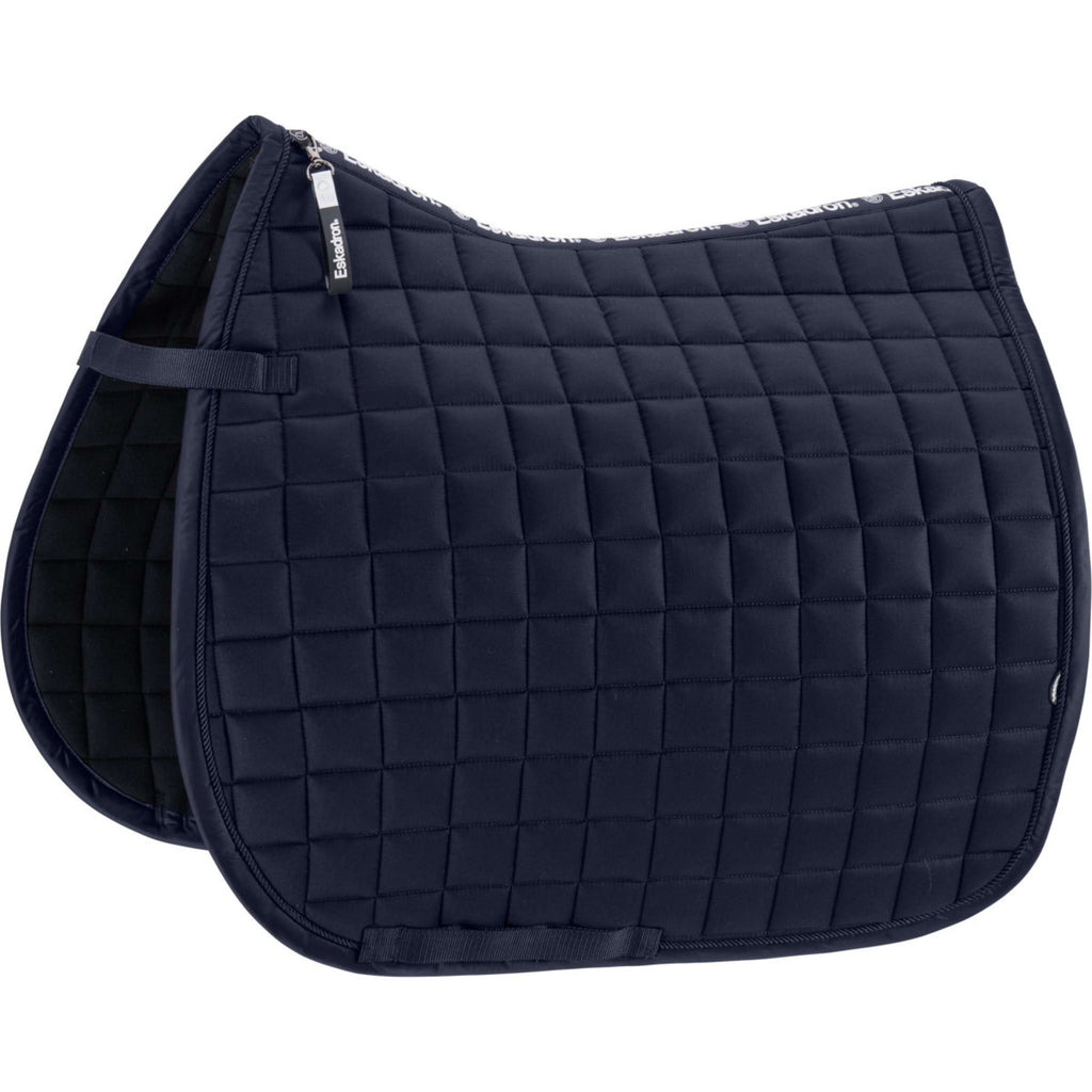 Eskadron Tapis de Selle Dynamics Cotton Dressage Marine