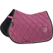 Eskadron Tapis de Selle Heritage Cotton Glitter Crystal Polyvalent Wildberry