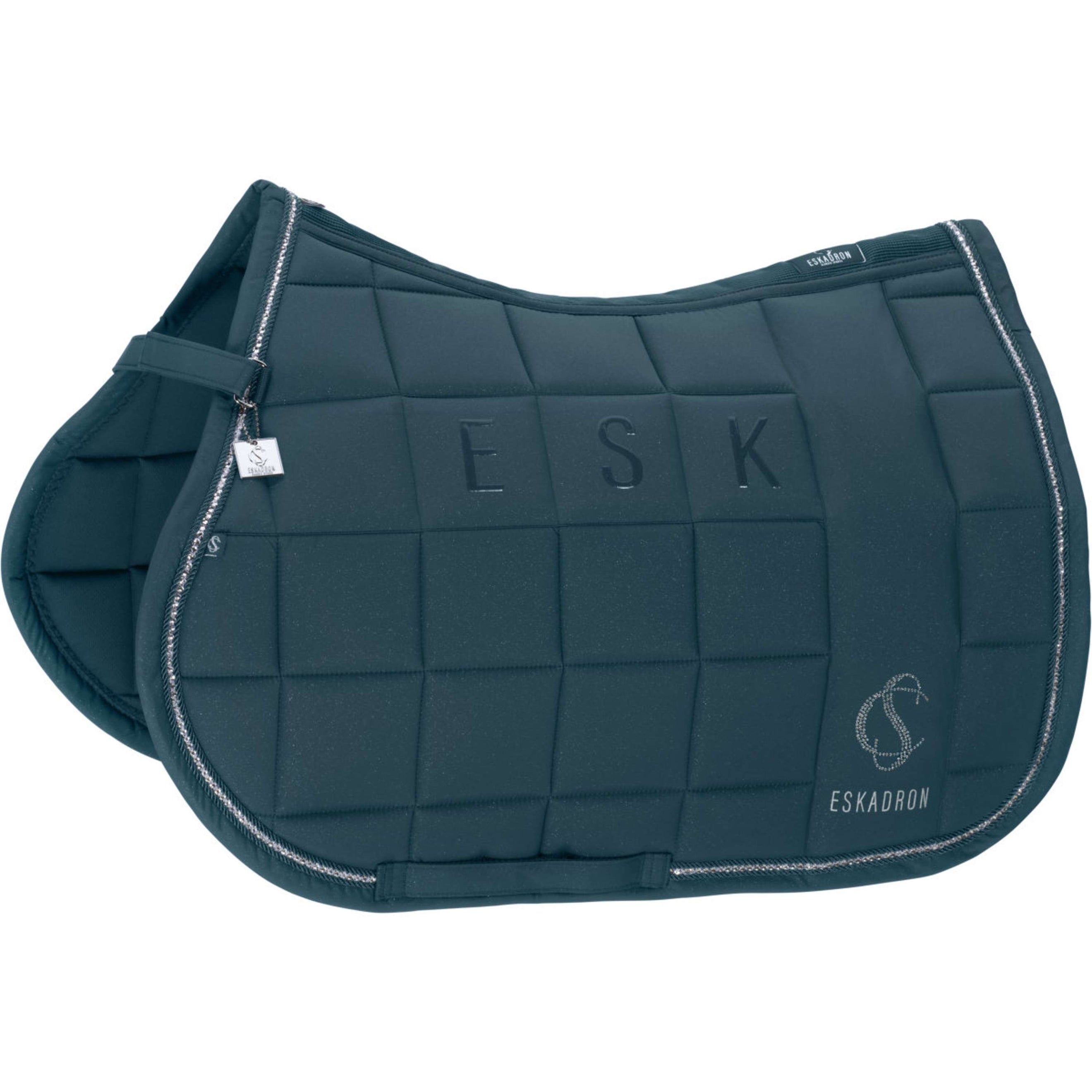 Eskadron Tapis de Selle Classic Sports Big Square Sparkle Polyvalent Ocean Eskadron Tapis de Selle Classic Sports Big Square Sparkle Polyvalent Ocean