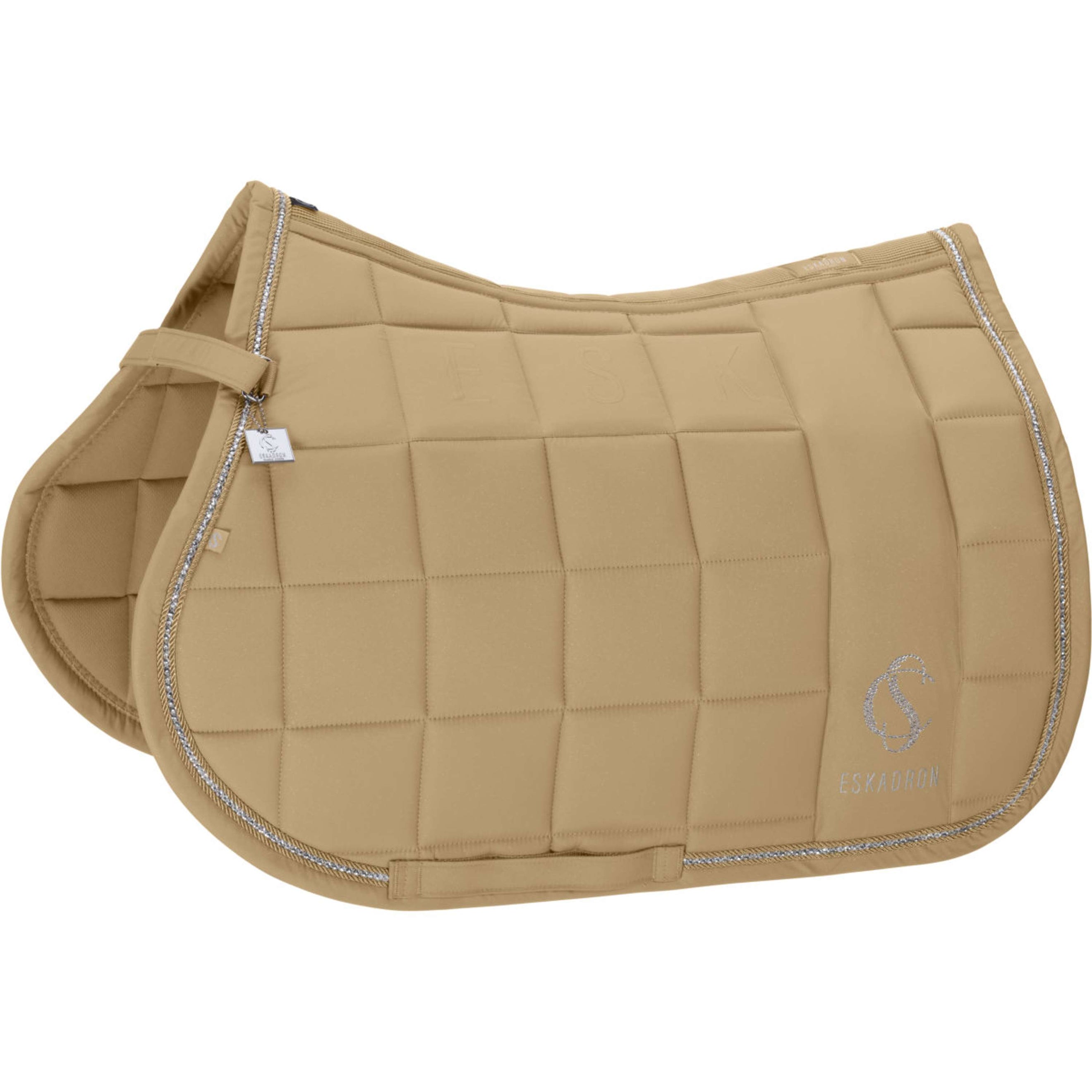 Eskadron Tapis de Selle Classic Sports Big Square Sparkle Polyvalent Sierra