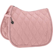 Eskadron Tapis de Selle Velours Crystal Platinum '25 Dressage Soft Rouge