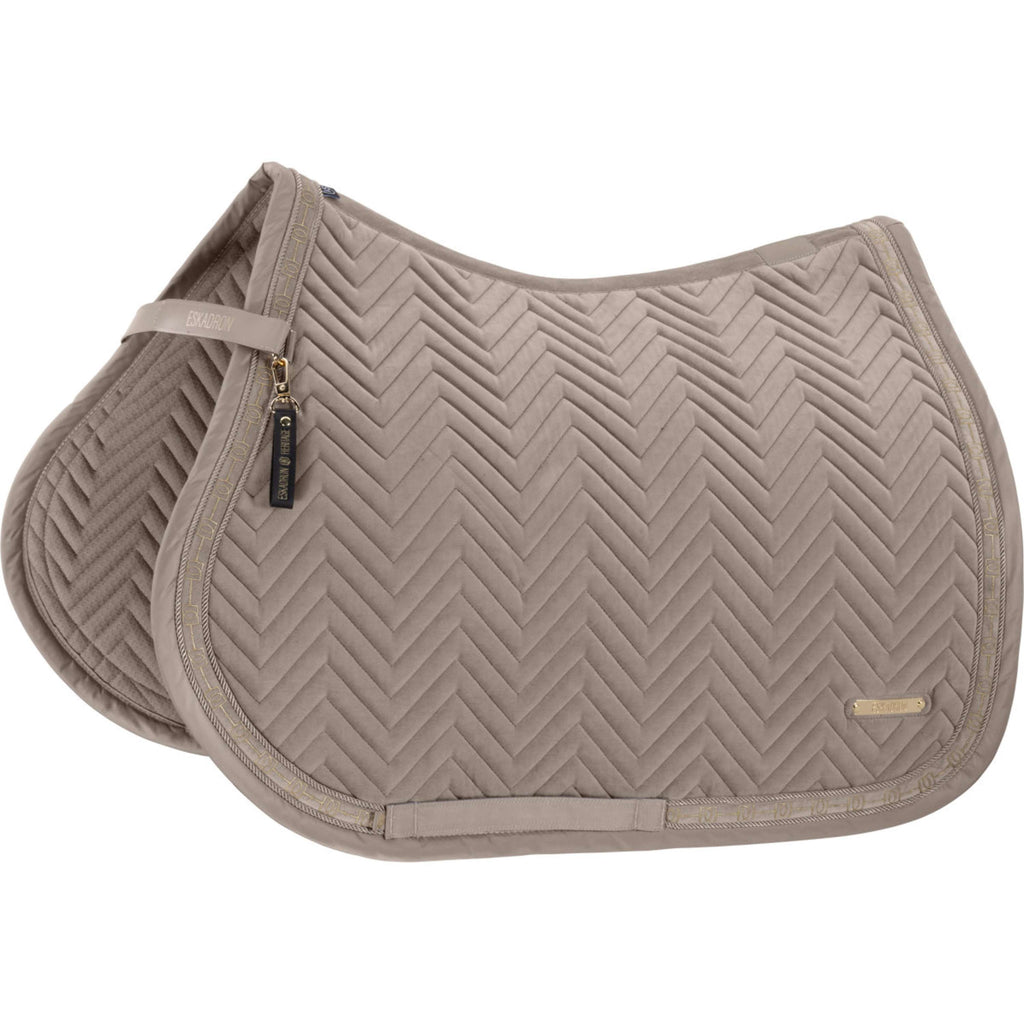 Eskadron Tapis de Selle Heritage Velvet Polyvalence Ash