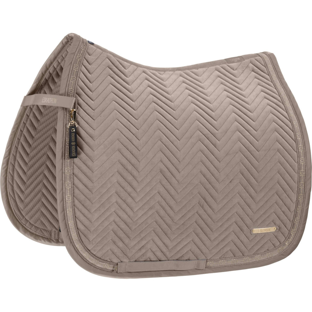 Eskadron Tapis de Selle Heritage Velvet Dressage Ash