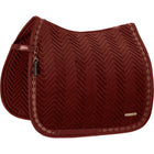 Eskadron Tapis de Selle Heritage Velvet Dressage Merlot