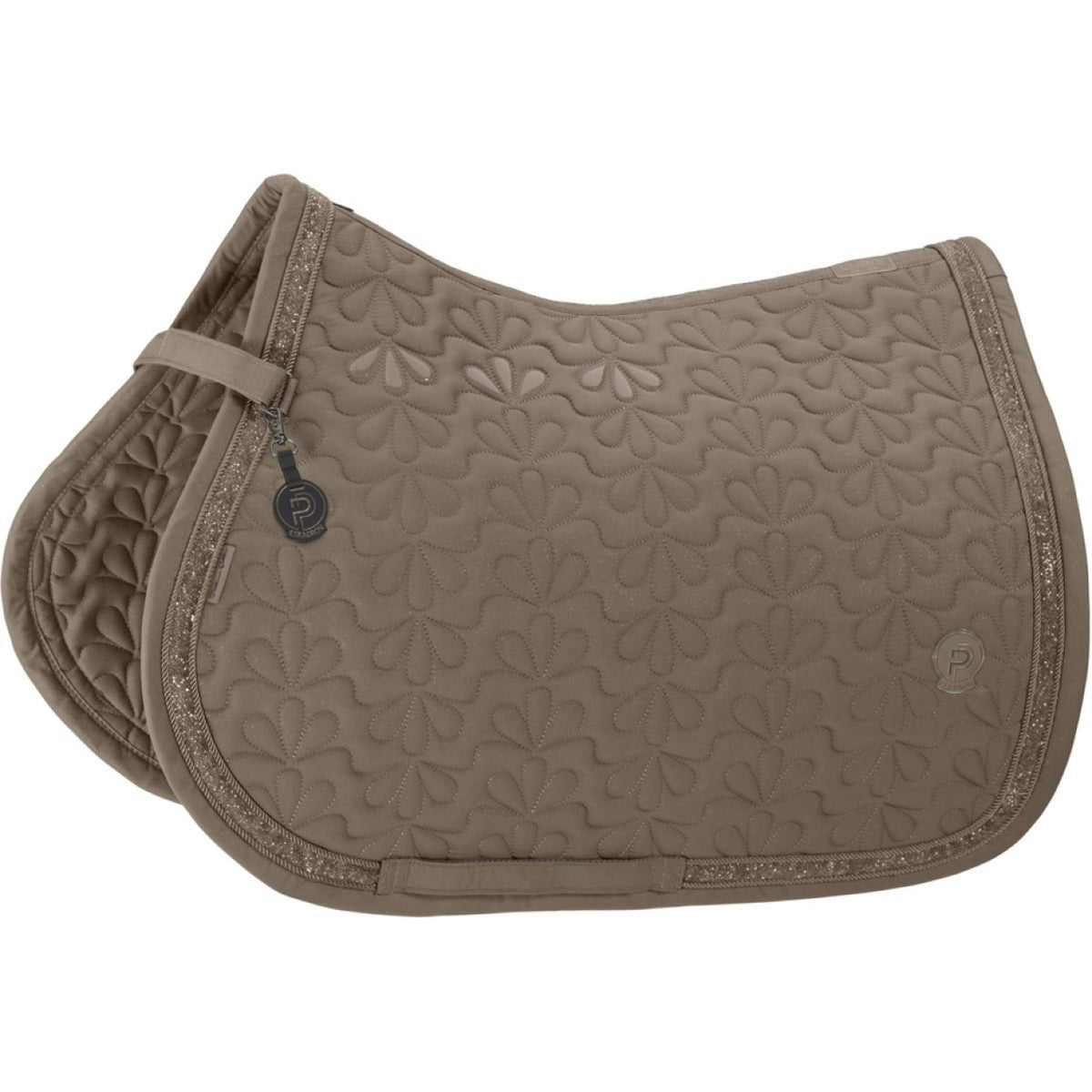 Eskadron Tapis de Selle Sparkle Jewel Platinum '25 Polyvalent Smoky Taupe