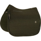 Eskadron Tapis de Selle Heritage Sparkle Crystal Dressage Deep Moss