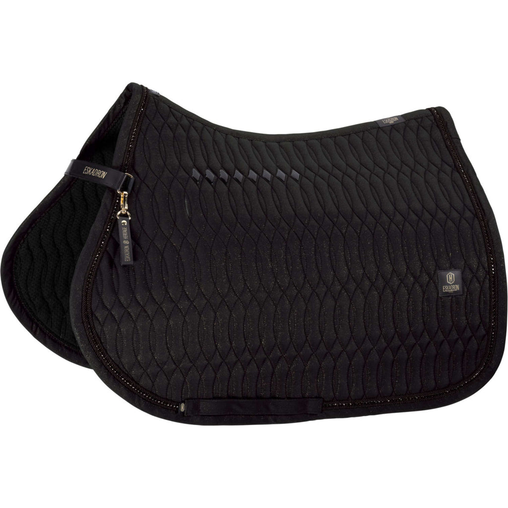 Eskadron Tapis de Selle Heritage Sparkle Crystal Polyvalence Noir