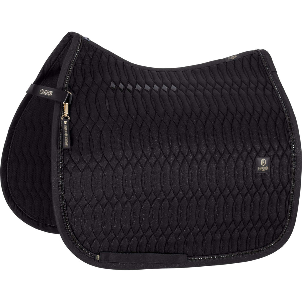 Eskadron Tapis de Selle Heritage Sparkle Crystal Dressage Noir