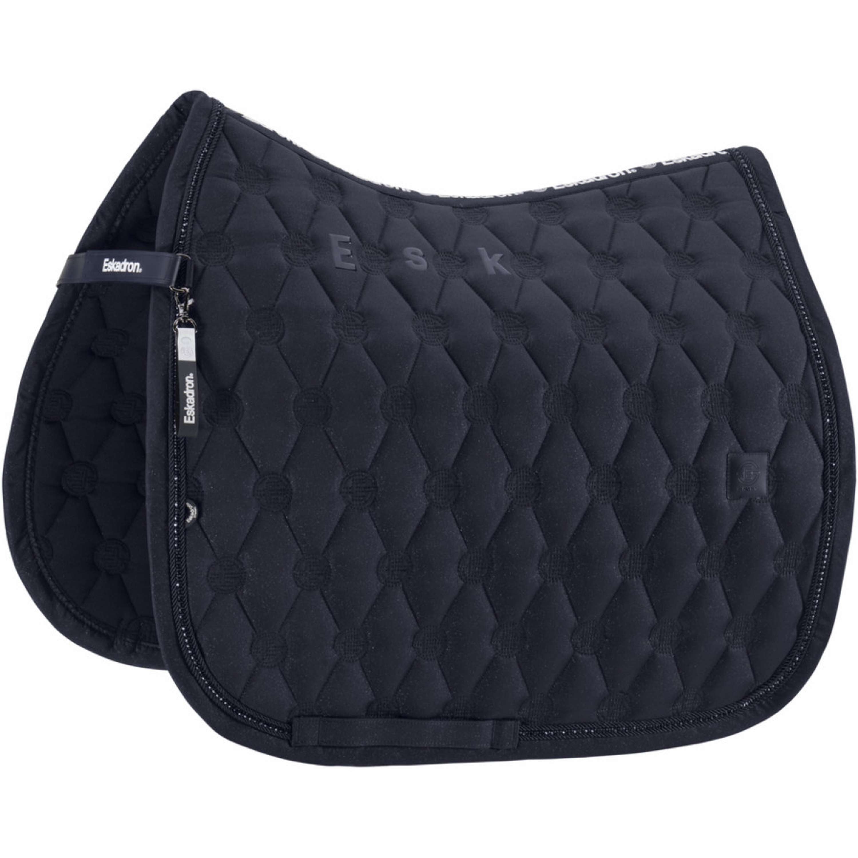 Eskadron Tapis de Selle Dynamics Sparkle Crystal Dressage Marine