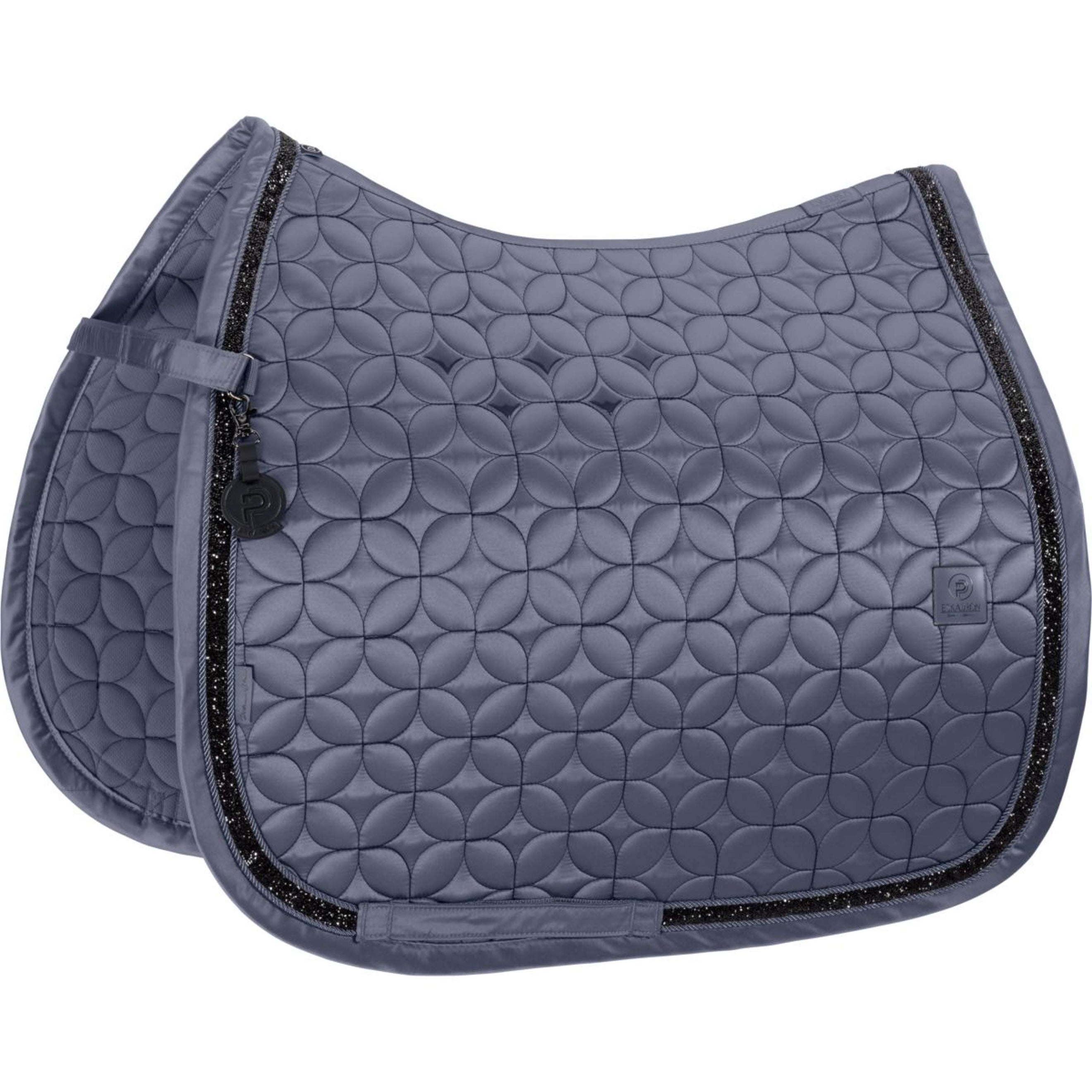Eskadron Tapis de Selle Platinum '26 Mattgloss Jewel Dressage Slate Blue Eskadron Tapis de Selle Platinum '26 Mattgloss Jewel Dressage Slate Blue