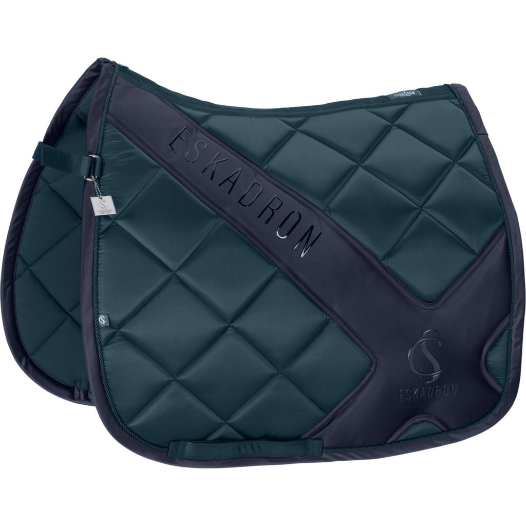 Eskadron Tapis de Selle Classic Sports Bigross Mattgloss Dressage Ocean