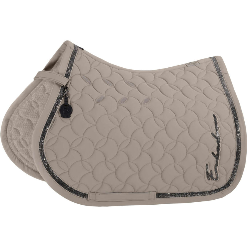 Eskadron Tapis de Selle Platinum '26 Pro Soft Glitter Polyvalent Pale Grey