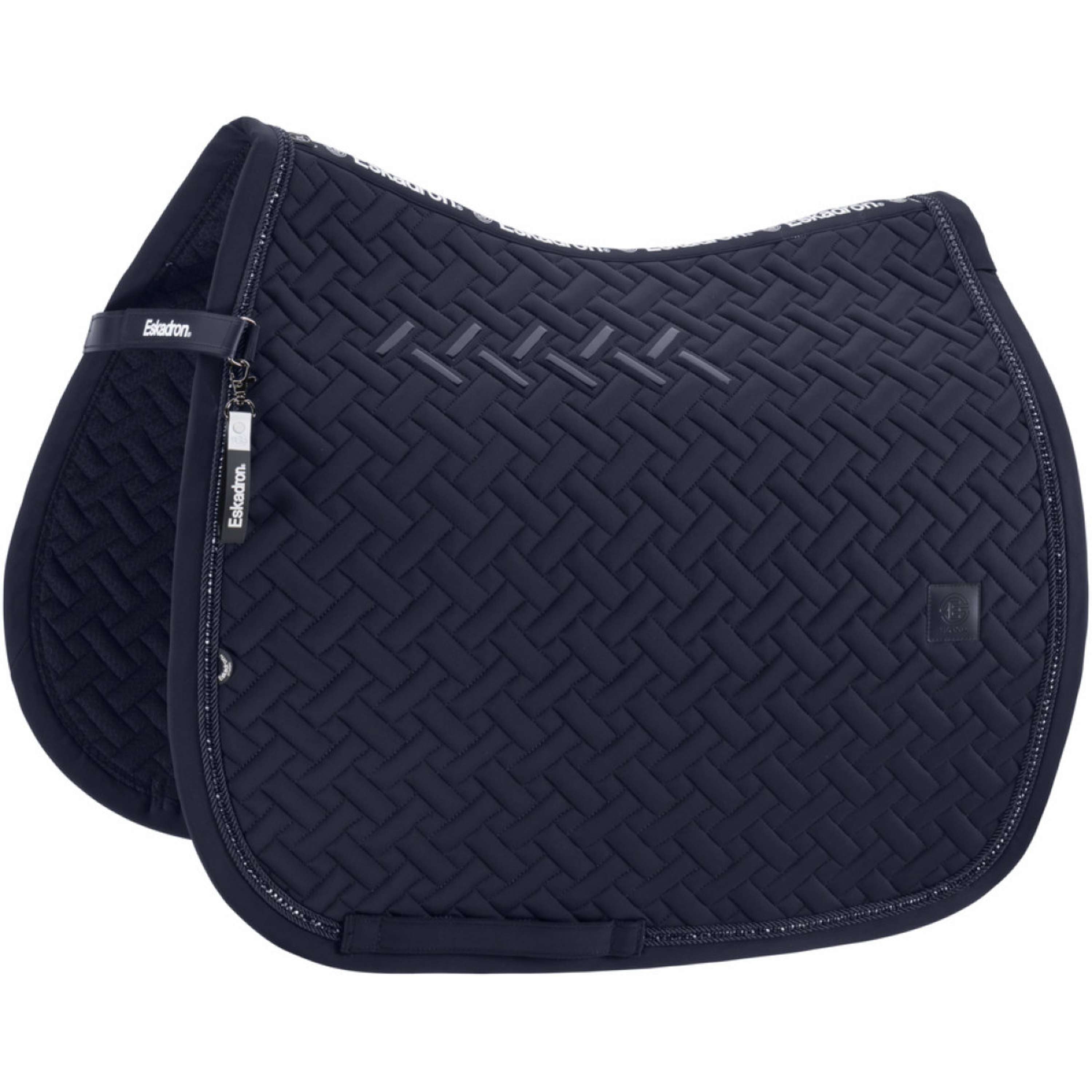 Eskadron Tapis de Selle Dynamics Pro Soft Crystal Dressage Marine