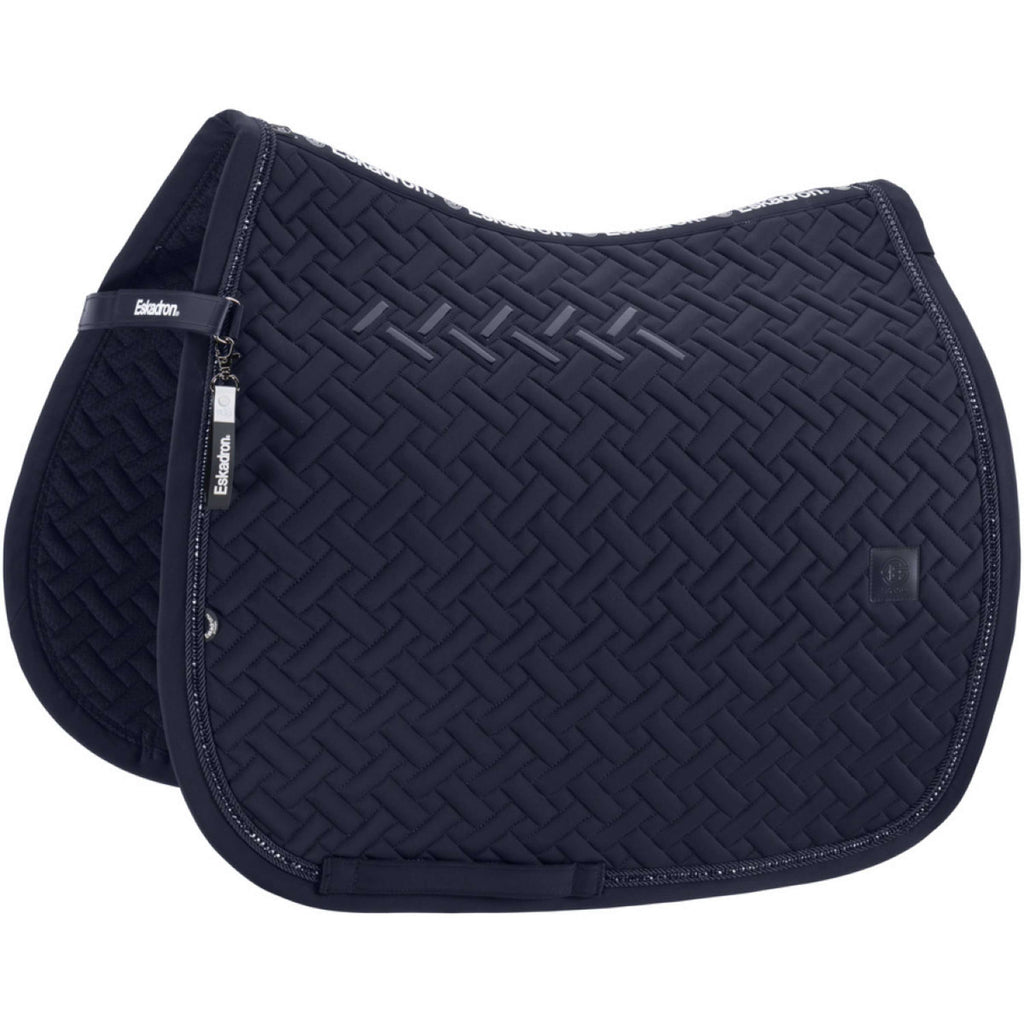 Eskadron Tapis de Selle Dynamics Pro Soft Crystal Dressage Marine