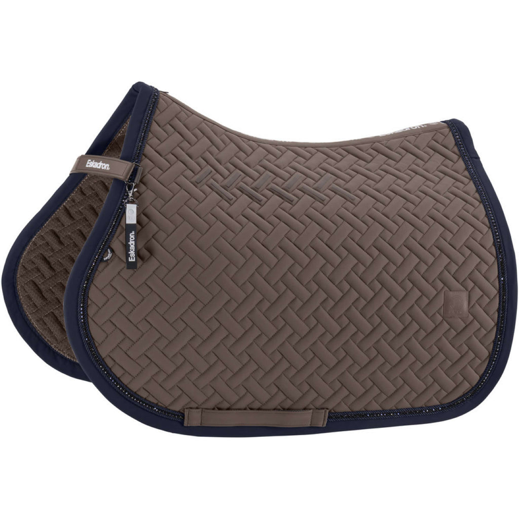 Eskadron Tapis de Selle Dynamics Pro Soft Crystal Polyvalence Powdertaupe
