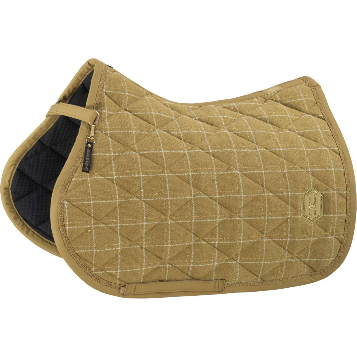 Eskadron Tapis de Selle Heritage Bouclé Emblem Polyvalent Cardamom