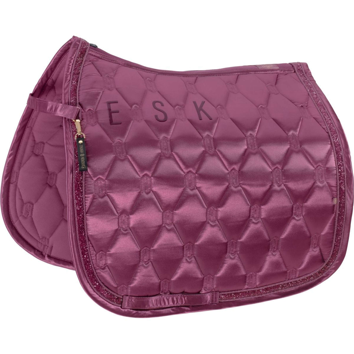 Eskadron Tapis de Selle Heritage Satin Jewel Dressage Wildberry