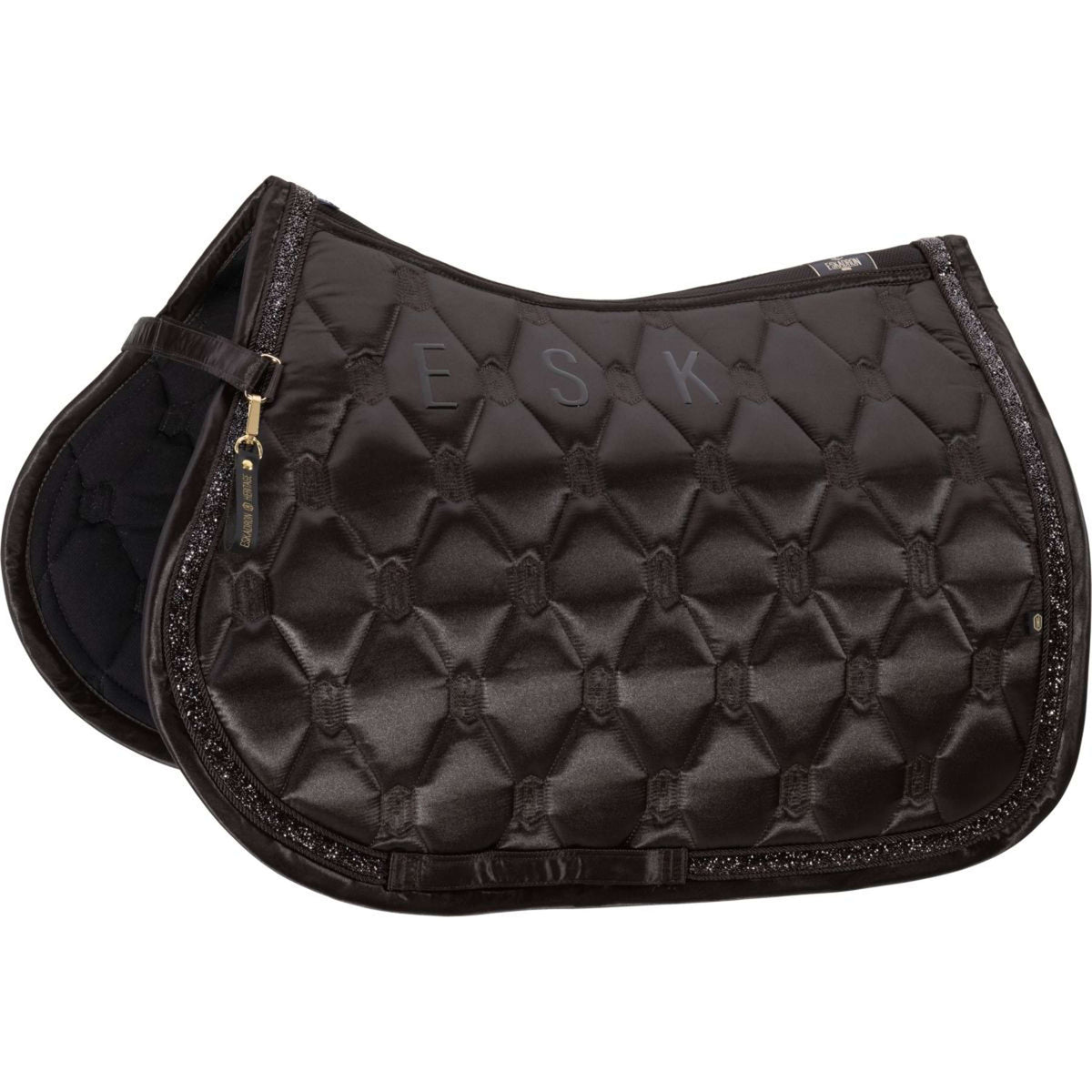 Eskadron Tapis de Selle Heritage Satin Jewel Polyvalent Black Truffle